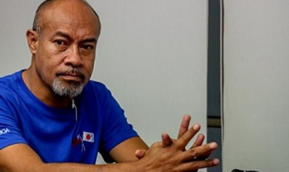 Principal of Solid Waste Management Officer, Aliimuamua Seto Aapo (Photo: Francis Fa'alili)