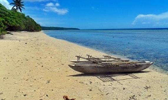 Siviri village coast, North Efate, Vanuatu. Credit - V. Jungblut