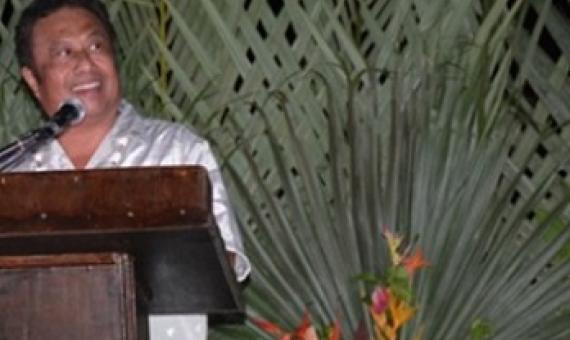 President of Palau, H.E. Tommy Remengesau Jr.