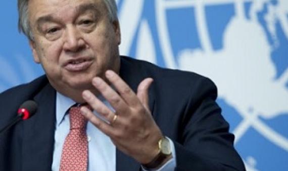 UN chief, Antonio Gutierres. Credit - http://www.ipsnews.net/