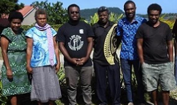 NGO representatives of VELA who attended the Symposium. Credit - www.dailypost.vu