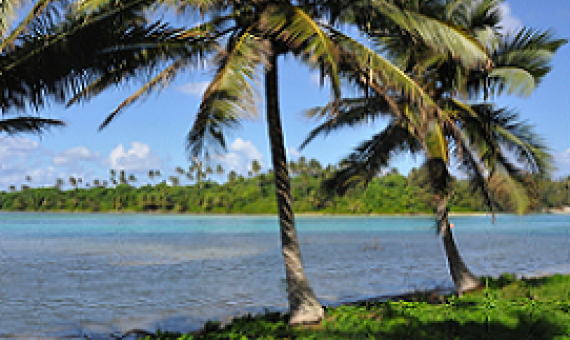 A view of Muri Lagoon, Rarotonga. Credit - Monica Evans for Mongabay.